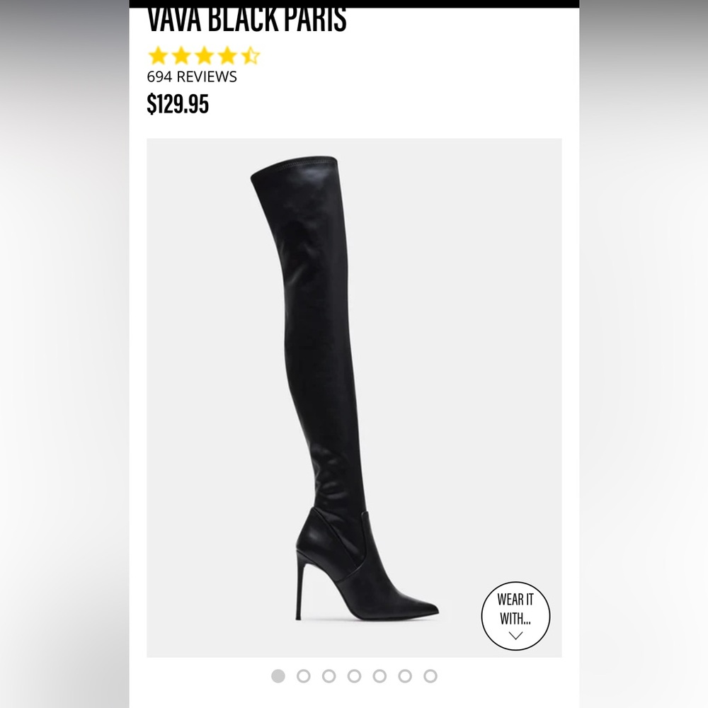 Steve Madden knee high boots